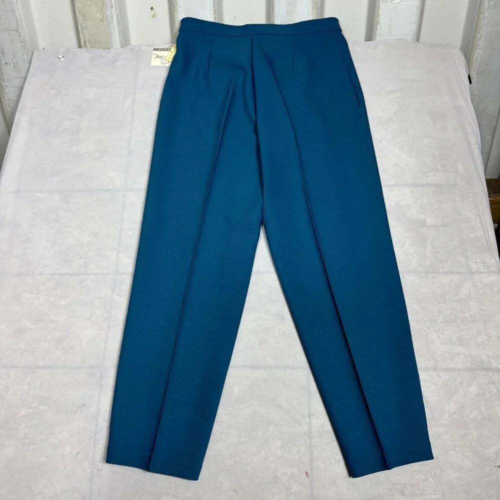 Bend Over By Levi Strauss & Co. Dress Pants Womens Blue Pull On USA Made 18W NWT - Picture 2 of 16